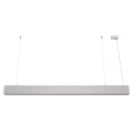 Suspension LED sur câble LED/55W/230V 3000/4000/6500K 120 cm blanche